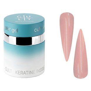 Гель камуфлюючий для нарощування нігтів, Cult Builder Gel Skin Edit, №012, нюдовий, 30 мл 1262 фото