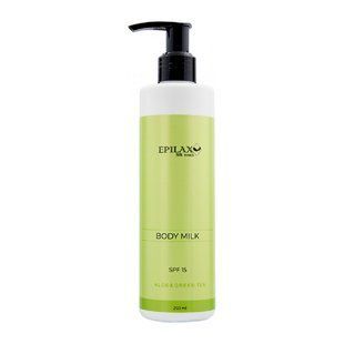 Молочко для тела SPF 15 Epilax, Алоэ&Зеленый чай, 250 мл 21130 фото