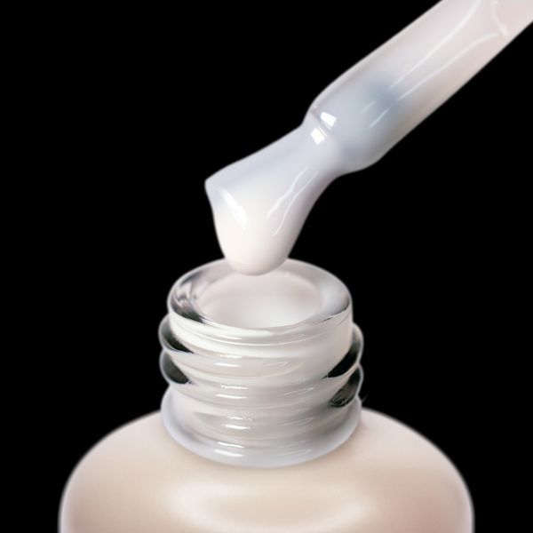 База для гель-лаку, PNB Revital Fiber Base, №02&nbsp;Milk White,&nbsp;молочна, 17 мл 4014 фото