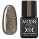 Гель-лак для ногтей Moon Full color, №325, цвет: серебристо-золотой с мелким шиммером, 8 мл 5908254188855 фото 1