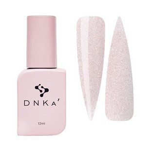 Акрил-гель жидкий для укрепления ногтей DNKa Liquid Acrygel, №0004, Светло-бежевый с шиммером (Champagne), 12 мл LAD0004 фото