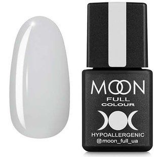 Гель-лак для ногтей Moon Full color, №202, цвет: белый полупрозрачный с блестками, 8 мл 5908254187858 фото