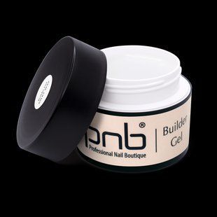Гель камуфлюючий&nbsp;для нарощування нігтів, PNB Builder Gel, №02 Milky Way, молочний, 50 мл 4118 фото