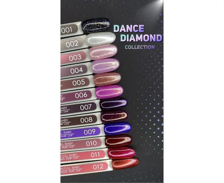 Гель-лак для нігтів Baby Moon Dance Diamond, №05, колір: темно-рожевий вінтажний з дрібним шимером, 6 мл 5908254001581 фото