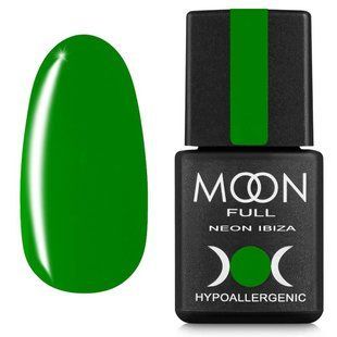 Гель-лак для нігтів Moon Full Ibiza, №721, колір: зелений, 8 мл 5905123016110 фото
