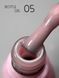 Гель рідкий камуфлюючий для зміцнення нігтів, Toki-Toki Bottle Gel, №05, рожевий с блискітками, 5 мл 2002BG05 фото 2