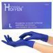 Нитриловые перчатки Hoffen, 3.5 грамм, L (8-9), синие, 100 шт 3052512187 фото 1