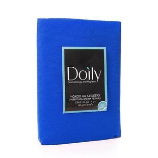 Чохол на кушетку на резинці Doily&reg; (Дойлі), спанбонд, 80 г/м2, розмір 0.8х2.1 м, колір: блакитний 10083970020 фото
