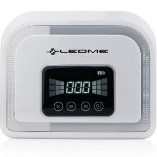 Светодиодная LED лампа для маникюра гель-лака LEDME 5B 120W UV/LED Silver с аккумулятором 1865790601 фото