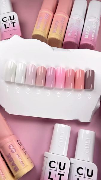 База камуфлирующая, Cult Color Base, №001 Pearl Glow, молочная, 13 мл 1296 фото