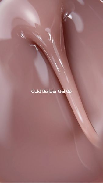 Гель камуфлирующий для наращивания ногтей, NAILSOFTHEDAY Cold&nbsp;Builder Gel, №06, тепло-нюдовый, 15 мл 4821155600008 фото