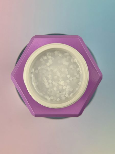 Гель жидкий камуфлирующий для укрепления ногтей, You Are Cute Bottle Gel, №23, молочный с фигурками, 15 мл 994-4756-1440 фото