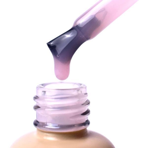 Гель жидкий камуфлирующий для укрепления ногтей, PNB Strong Liquid Gel, №038 Milk Syrup, прозрачно-розовый, 8 мл 4435 фото