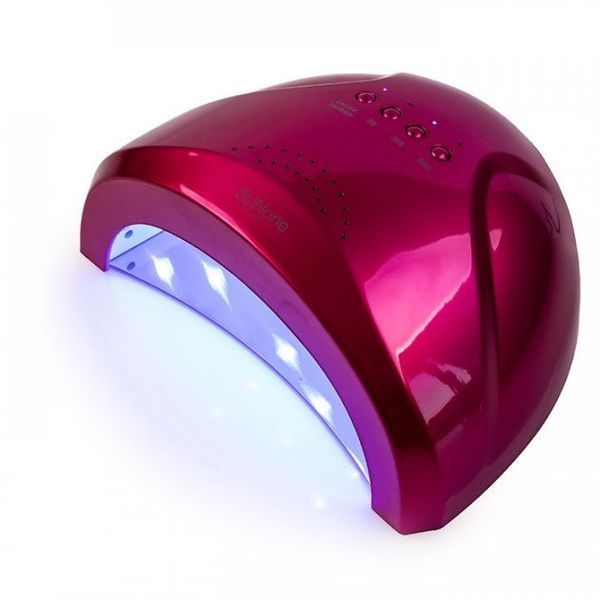 Світлодіодна LED лампа для манікюру гель-лаку SUN One 48W UV/LED Pink 1725605341 фото