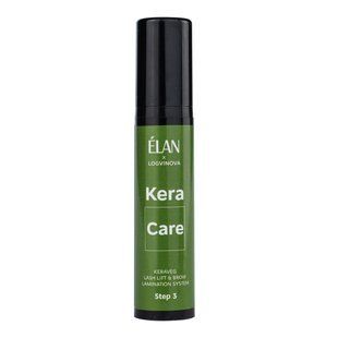 Склад для ліфтингу вій та ламінування&nbsp;брів , ELAN Lash Lift & Brow Lamination System&nbsp;KeraVEG, №03 KeraCare,&nbsp;10 мл 1107400 фото