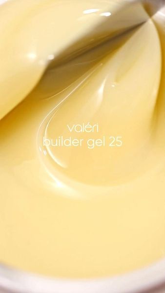 Гель камуфлирующий для наращивания ногтей, Valeri Builder Gel, №25, сливочное масло, 30 мл NVBG30-025 фото