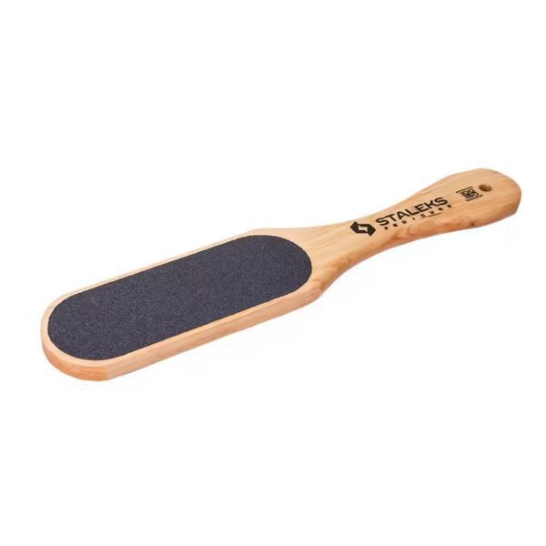 Терка для стоп деревянная Staleks Beauty & Care 10 type 1, 100/180 грит &ndash; ABC 10/1 ABC 10/1 фото