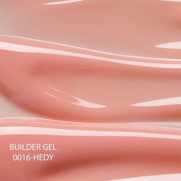 Гель&nbsp;камуфлирующий&nbsp;для наращивания ногтей DNKa Builder Gel Powerful Women, №0016, Персиковый (Hedy), 30 мл BGD0016 фото