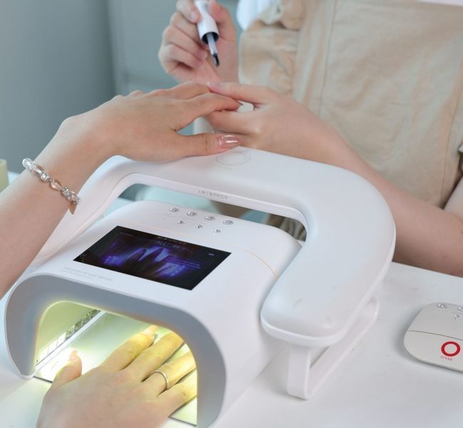 Лампа для манікюру зі штучним інтелектом, ONAIL AI lamp, White 2905264249 фото