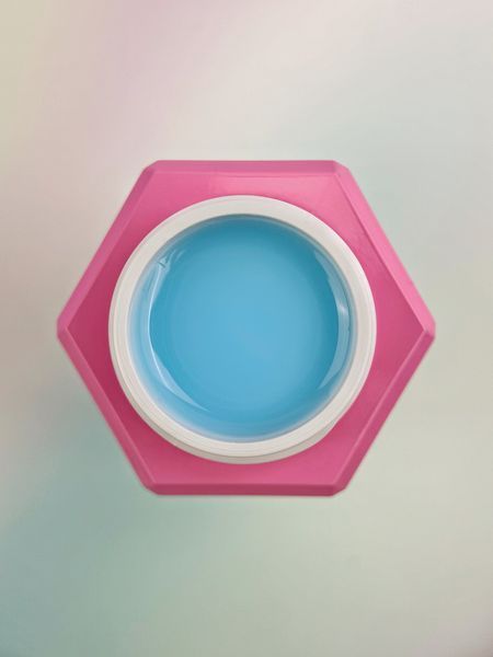 Гель камуфлюючий для нарощування нігтів, You Are Cute&nbsp;Builder Gel Juicy, №06, небесно-блакитний, 15 мл 995-5871-1708 фото