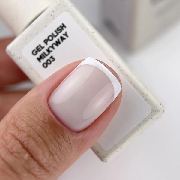 Гель-лак для ногтей, NAILSOFTHEDAY, №003&nbsp;Milkyway,&nbsp;цвет: бело-молочный, 10 мл 4820365700003 фото