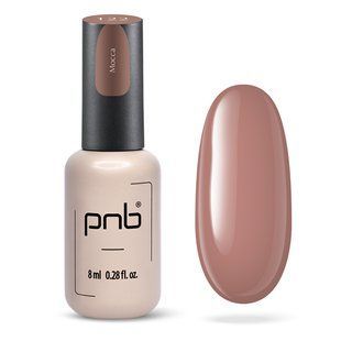 Гель-лак для нігтів, PNB, №122, колір: мокко, 8 мл 1122 фото