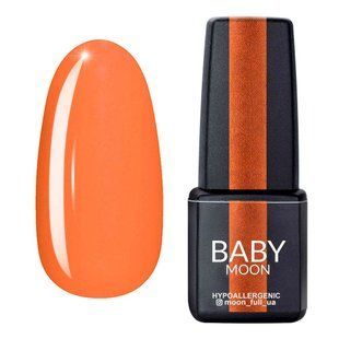 Гель-лак для нігтів Baby Moon Perfect Neon, №06, колір: лососевий, 6 мл 5908254001833 фото