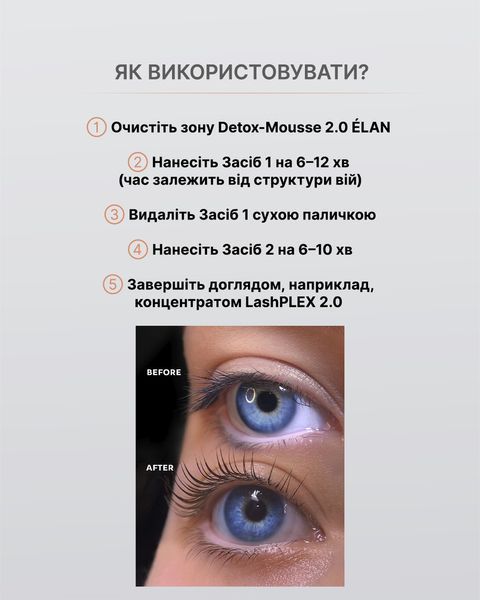 Состав для ламинирования ресниц, ELAN Lash Lift Expert System&nbsp;LASH CurlUP 2.0, №01, 10 мл 1103400 фото