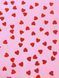 Топ для гель-лаку без липкого шару, LUNAmoon Romantic Top, прозорий з червоними сердечками, 13 мл 300-2212 фото 2
