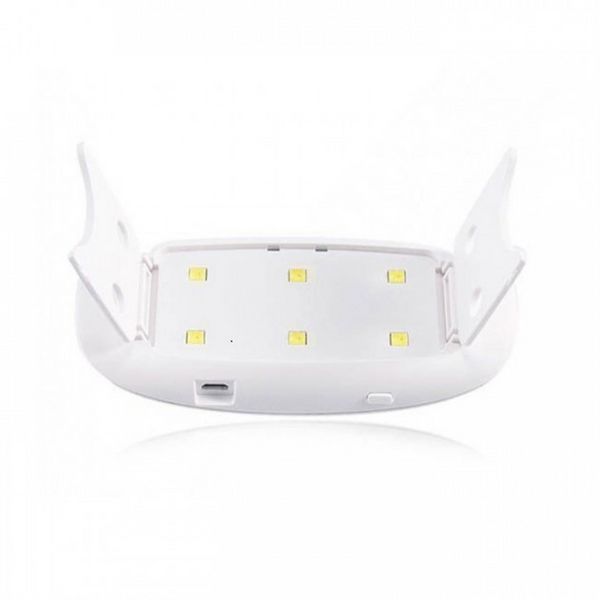 Світлодіодна LED лампа для манікюру гель-лаку SUN Mini 6W UV/LED White 1865833134 фото