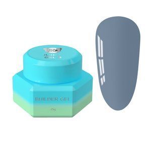Гель камуфлюючий для нарощування нігтів, You Are Cute&nbsp;Builder Gel Juicy, №08, сіро-синій, 15 мл 995-5873-1710 фото