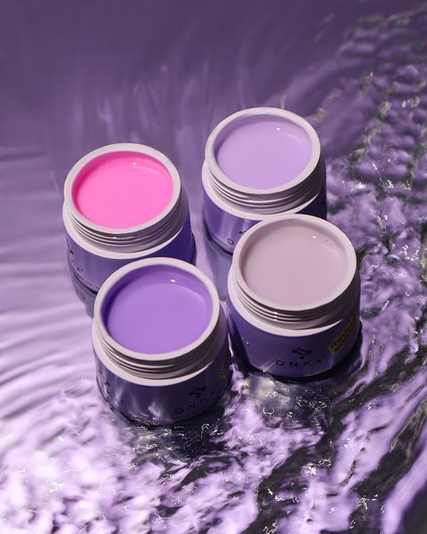Гель камуфлирующий для наращивания ногтей, DNKa Builder Gel Spring Flamingo, №0003, насыщенный сиреневый, 15 мл FTBGDSF3-15 фото