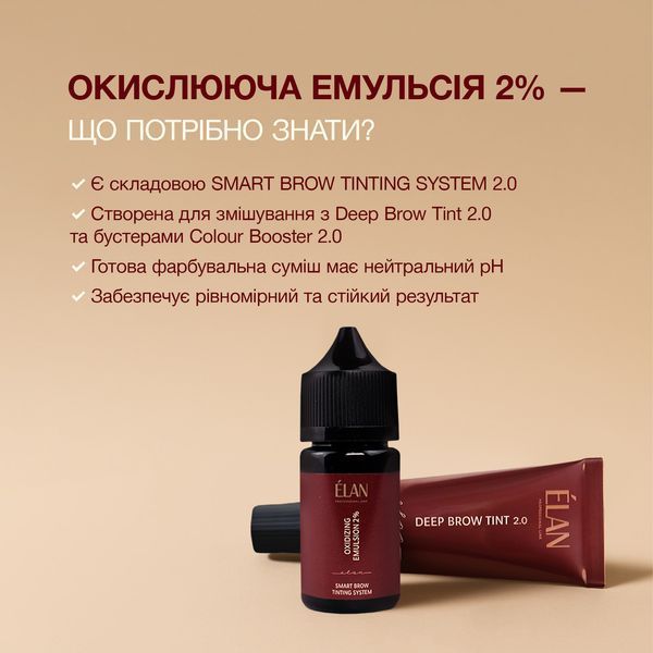 Окислитель, ELAN Oxidizing Emulsion, 2%, 30 мл 1107000 фото