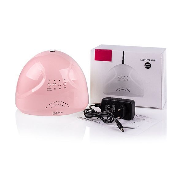 Светодиодная LED лампа для маникюра гель-лака SUN One 48W UV/LED Pastel Pink 1702378144 фото