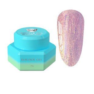 Гель рідкий камуфлюючий для зміцнення нігтів, You Are Cute Bottle Gel Vibe, Bloom, золотисто-персиковий, 15 мл 709-5713-1656 фото