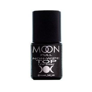 Топ для гель-лака без липкого слоя c УФ-фильтром Moon Full Non Wipe Top (c UV-filter), 8 мл 5908254191848 фото