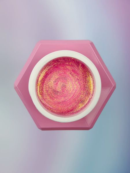 Гель рідкий камуфлюючий для зміцнення нігтів, You Are Cute Bottle Gel Vibe, Bloom, золотисто-персиковий, 15 мл 709-5713-1656 фото