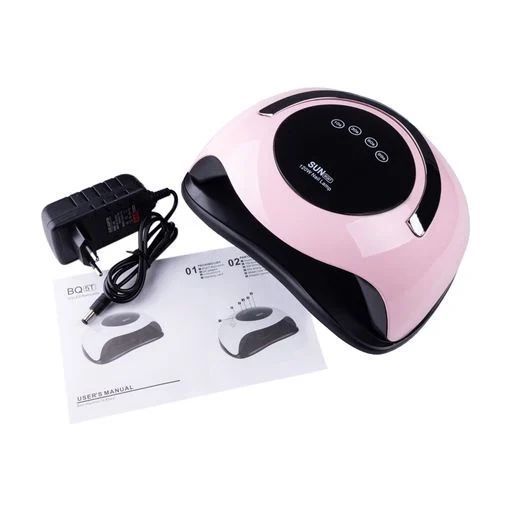 Светодиодная LED лампа для маникюра гель-лака SUN BQ-5T 120W UV/LED Pink 1725622989 фото