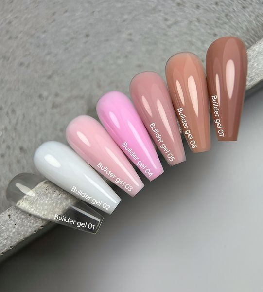 Гель камуфлирующий для наращивания ногтей, NAILSOFTHEDAY Builder Gel, №02, бело-молочный, 15 мл 4823697100008 фото