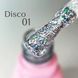 Гель-лак для ногтей, Toki-Toki Disco, №001, цвет: серебристый с блестками, 5 мл 2002D01 фото 2