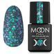 Топ для гель-лаку Moon Full Shimmer Top, №1033, прозорий з зеленою поталлю, 8 мл 5905123024146 фото 1