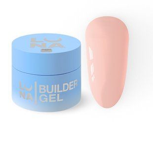Гель камуфлирующий для наращивания ногтей, LUNAmoon Premium Gel, №29, розово-персиковый, 15 мл 323-4946-1345 фото