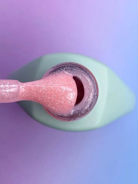 Гель жидкий камуфлирующий для укрепления ногтей, You Are Cute Bottle Gel, №11, персиковый с шиммером, 5 мл 994-4006-0965 фото