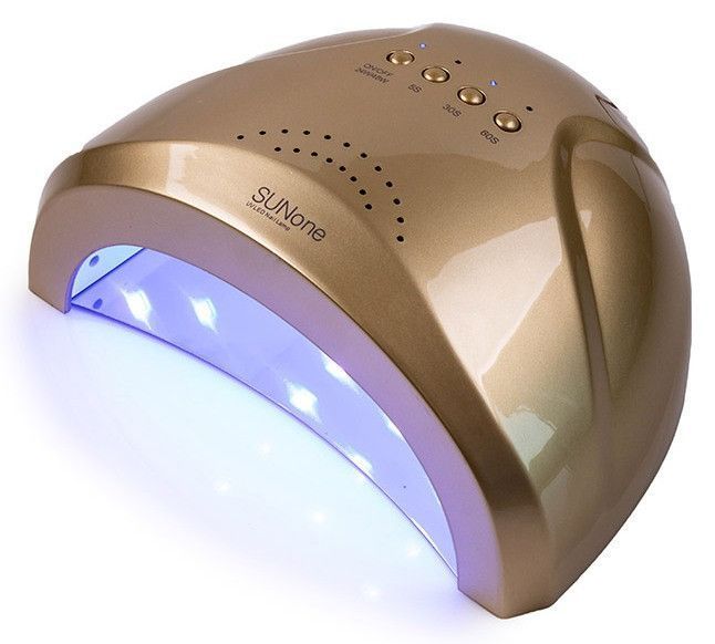 Світлодіодна LED лампа для манікюру гель-лаку SUN One 48W UV/LED Gold 1702393784 фото