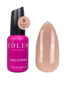 База камуфлирующая,&nbsp;Edlen Cover base Nude, №09, темно-бежевая, 17 мл 4000321093 фото