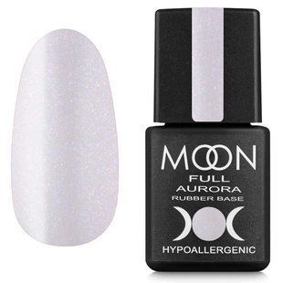 База камуфлююча Moon Full Aurora Base, №2007, молочно-рожева з дрібним шимером, 8 мл 5905123014918 фото