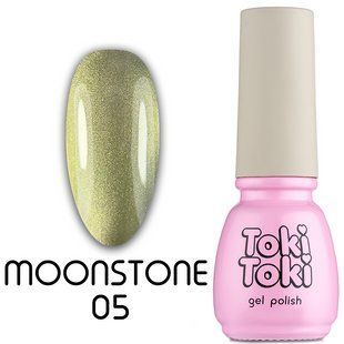 Гель-лак для ногтей с эффектом кошачьего глаза, Toki-Toki Moonstone, №MS05, цвет: хаки, 5 мл 2002MS05 фото