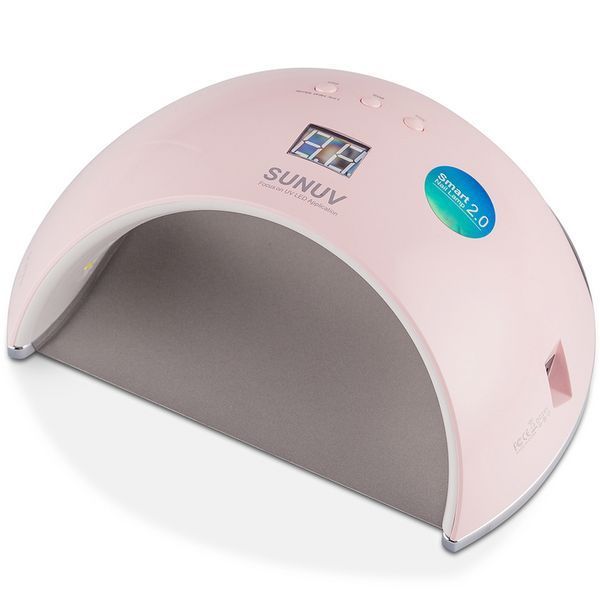 Світлодіодна LED лампа для манікюру гель-лаку SUNUV SUN 6 48W UV/LED Pink (Оригінал) 2180884550 фото