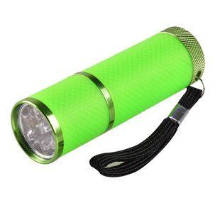 Светодиодный LED фонарик для сушки ногтей, 9 W, (без батареек), цвет: зеленый 2455133984 фото