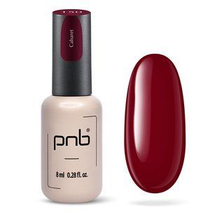 Гель-лак для нігтів, PNB, №150, колір: винний, 8 мл 1150 фото